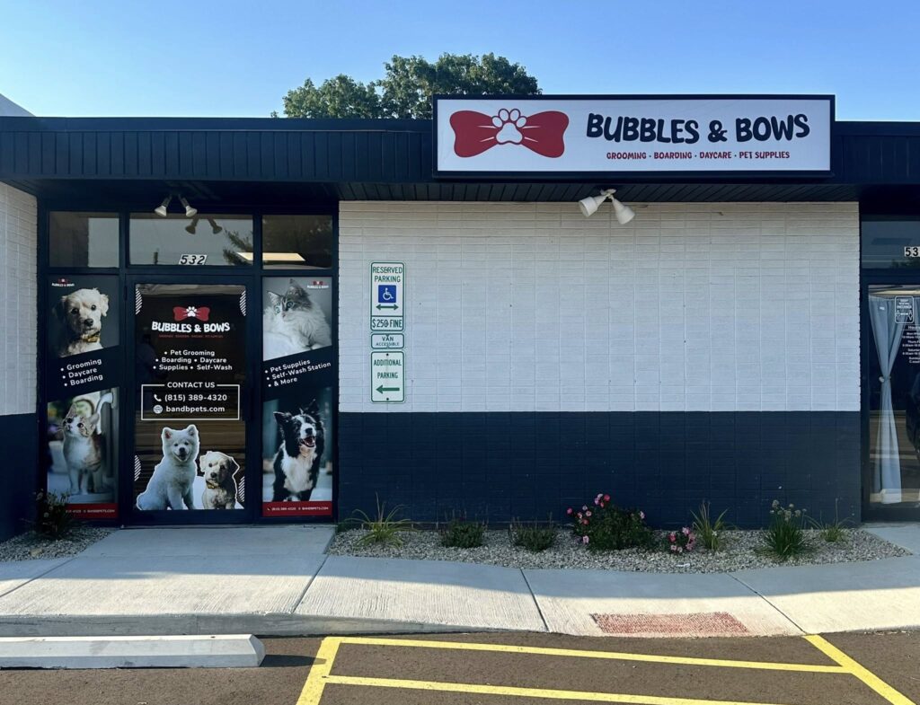 Bubbles & Bows Loves Park Location